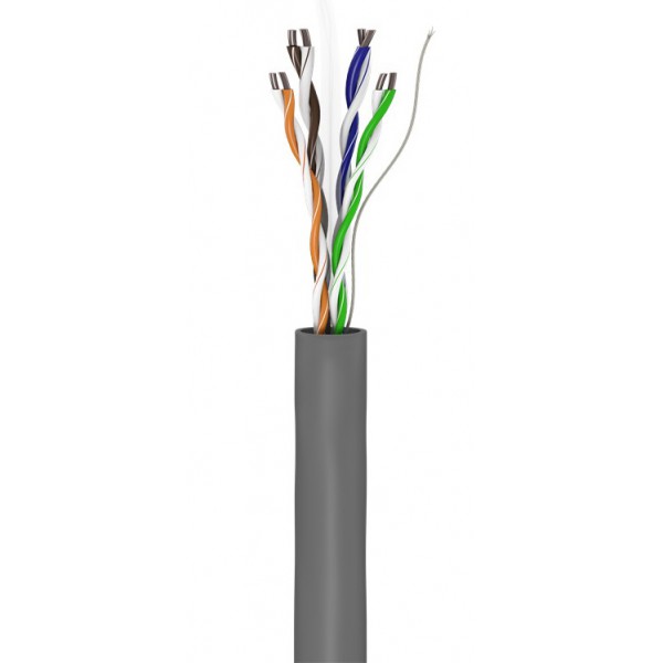 GOOBAY καλώδιο δικτύου 95695, CAT 6 U/UTP, CCA, 305m, γκρι GOOBAY καλώδιο δικτύου 95695, CAT 6 U/UTP, CCA, 305m, γκρι