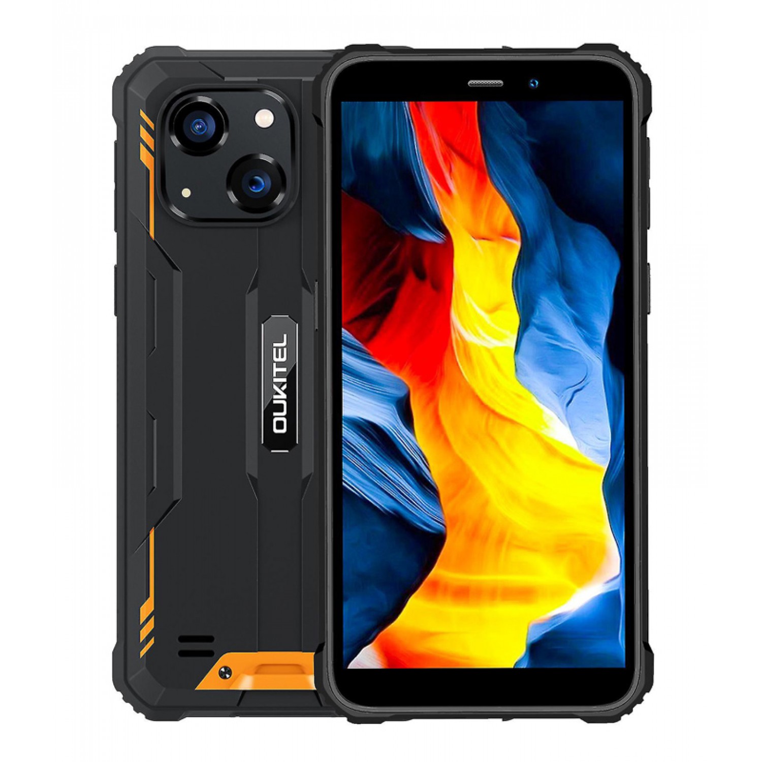 OUKITEL smartphone WP20 Pro, IP68/IP69K, 5.93" 4/64GB 6300mAh, πορτοκαλί