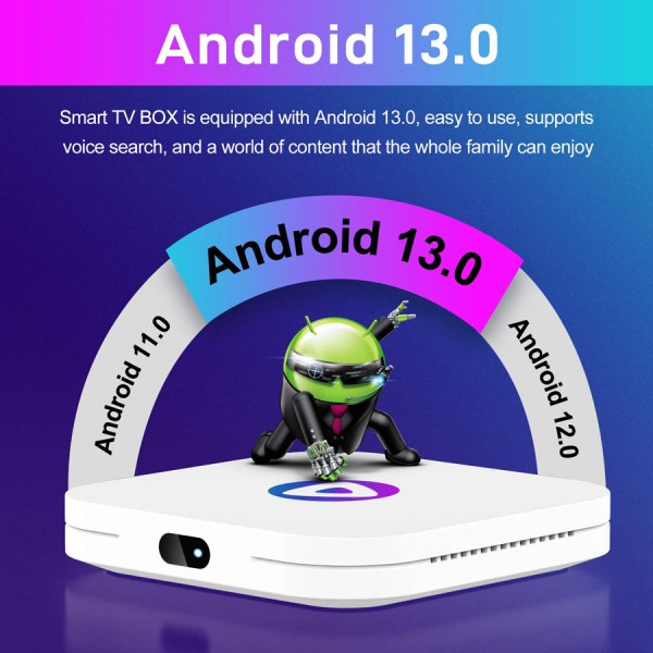 H96 TV Box Μ1, 8K, RK3528, 2/16GB, WiFi, Bluetooth, Android 13 H96 TV Box Μ1, 8K, RK3528, 2/16GB, WiFi, Bluetooth, Android 13
