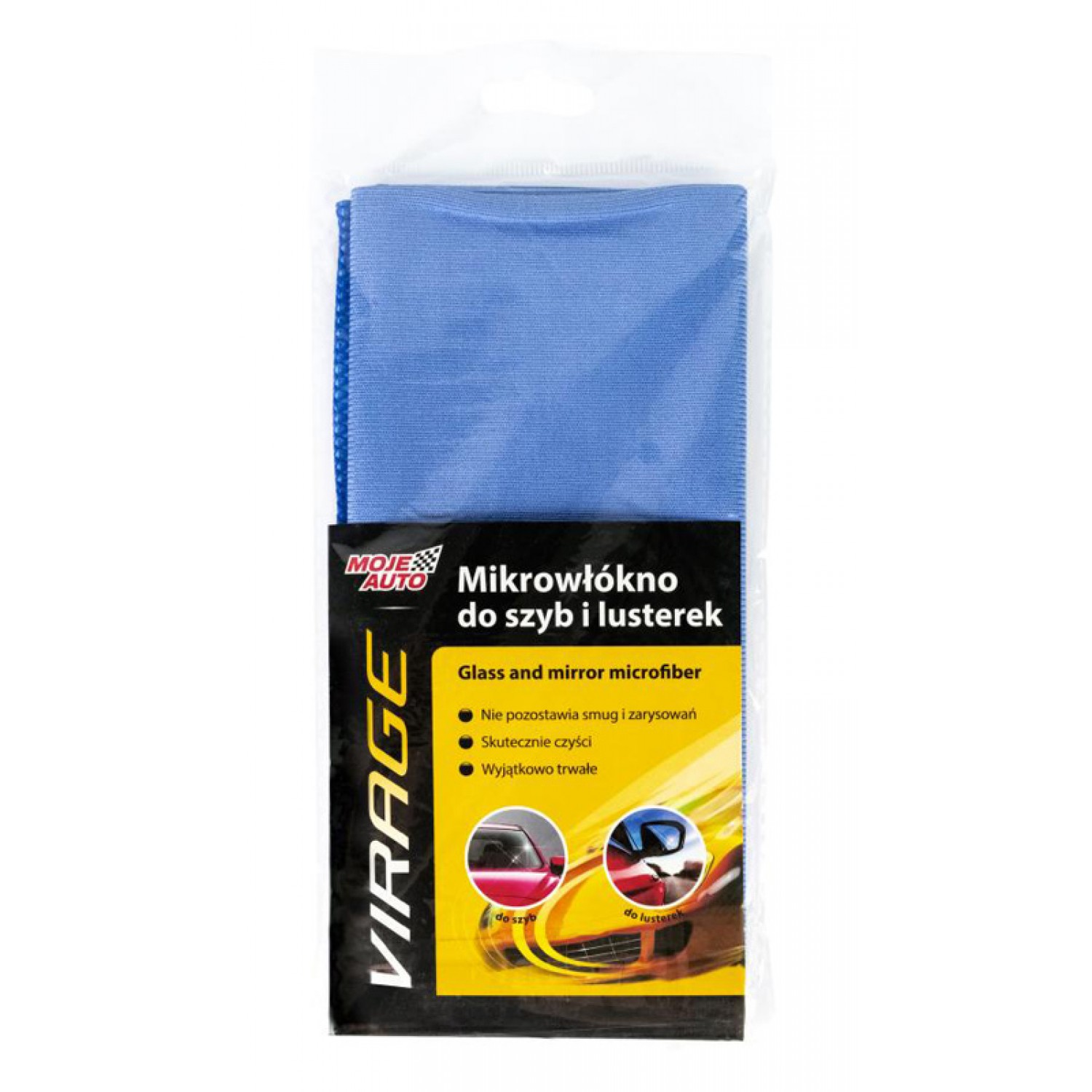 MOJE AUTO πανάκι καθαρισμού από μικροΐνες 97-031, 40x40cm, μπλε MOJE AUTO πανάκι καθαρισμού από μικροΐνες 97-031, 40x40cm, μπλε