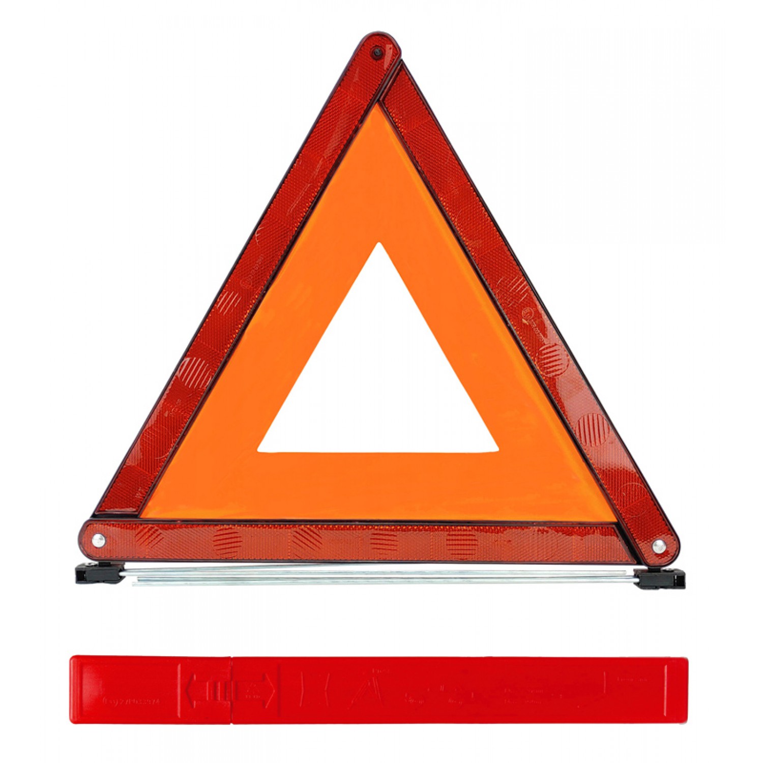 MOJE AUTO τρίγωνο ασφαλείας αυτοκινήτου 94-009 με θήκη MOJE AUTO τρίγωνο ασφαλείας αυτοκινήτου 94-009 με θήκη