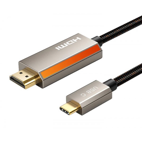 CABLETIME καλώδιο USB-C σε HDMI CT-CMHD8K, 8K/60Hz, 3m, μαύρο CABLETIME καλώδιο USB-C σε HDMI CT-CMHD8K, 8K/60Hz, 3m, μαύρο