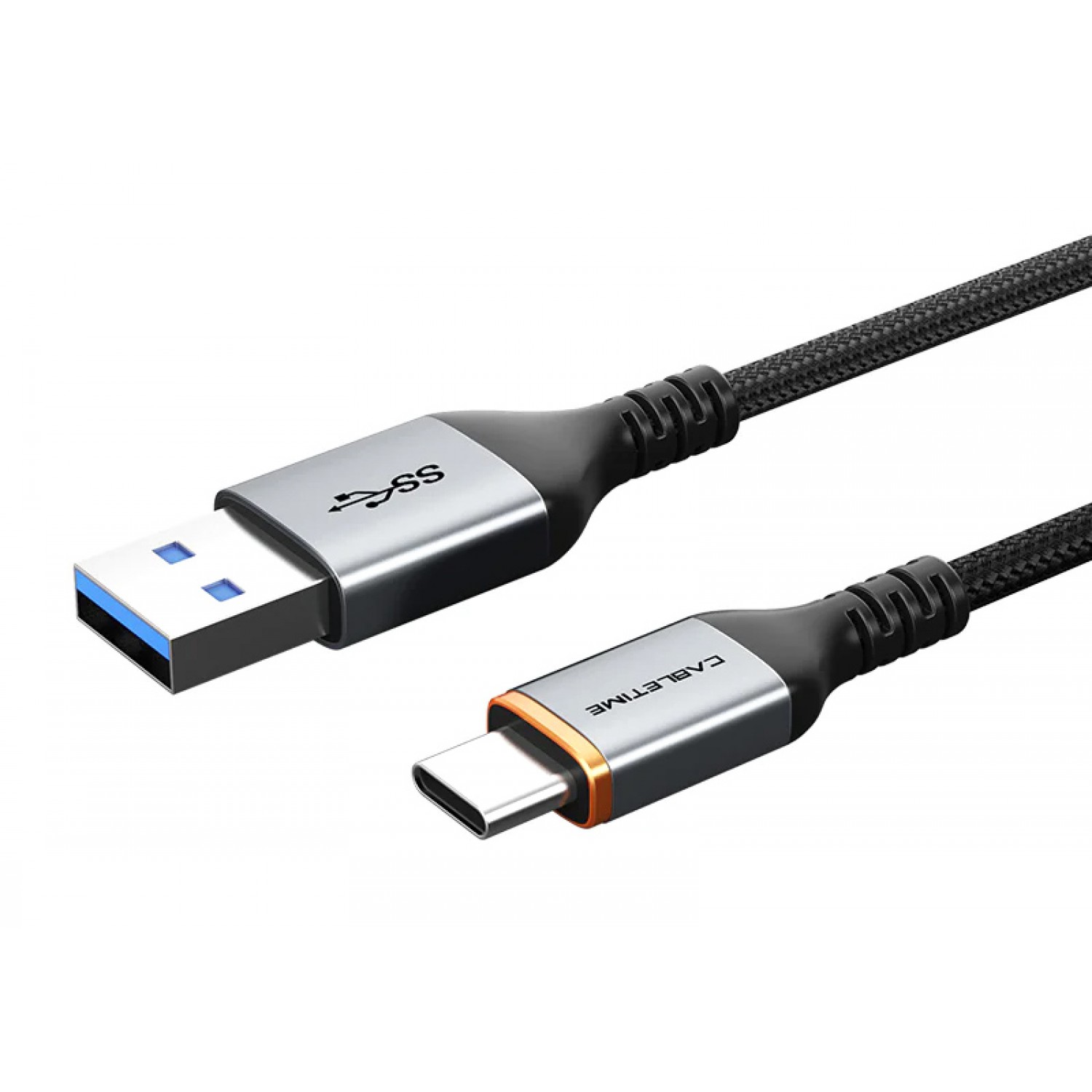 CABLETIME καλώδιο USB-C σε USB CT-AMCMG1, 3A, 5Gbps, 0.5m, μαύρο CABLETIME καλώδιο USB-C σε USB CT-AMCMG1, 3A, 5Gbps, 0.5m, μαύρο