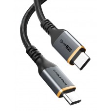 CABLETIME καλώδιο USB-C CT-CM100, 100W PD, 2m, μαύρο