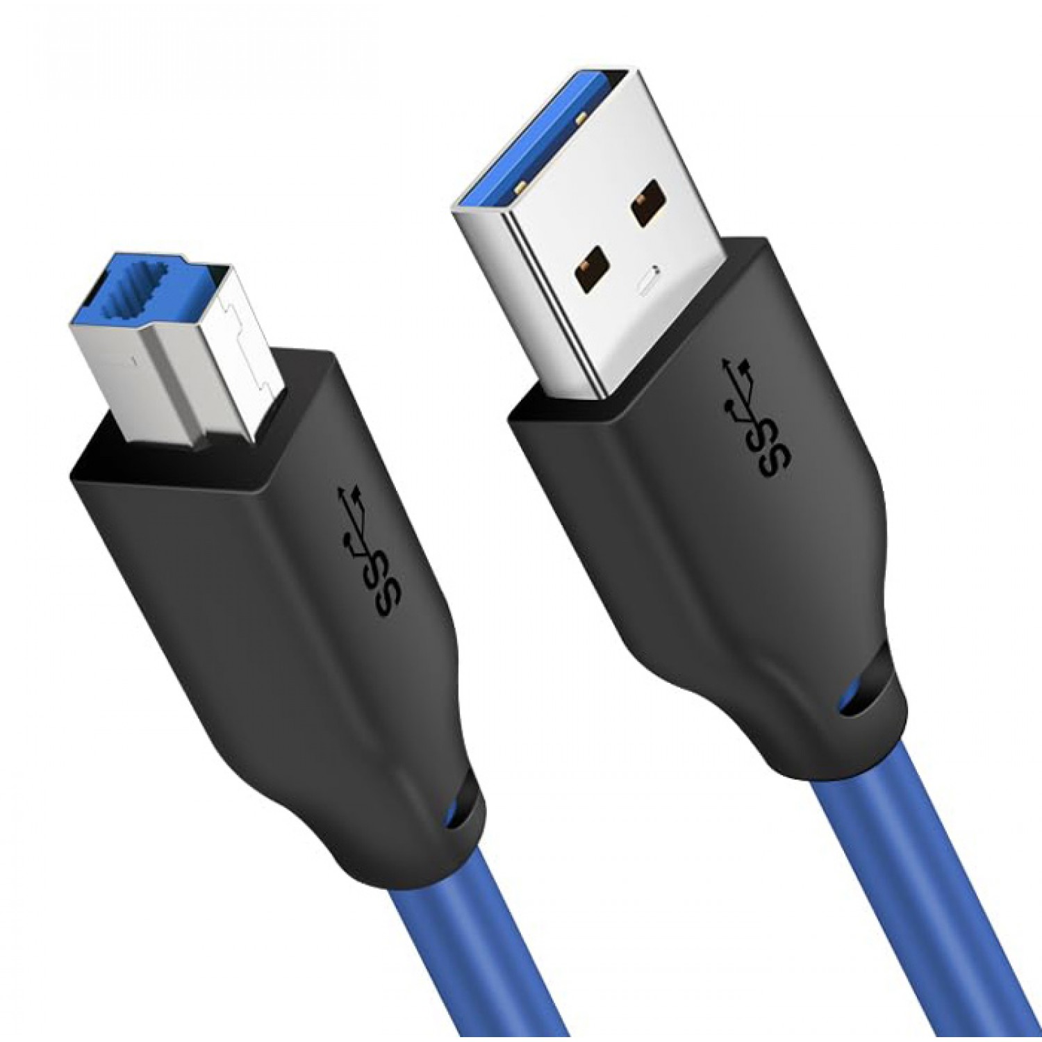 CABLETIME καλώδιο USB σε USB Type B CT-C160-U3-AMBM, 5Gbps, 2m, μπλε CABLETIME καλώδιο USB σε USB Type B CT-C160-U3-AMBM, 5Gbps, 2m, μπλε