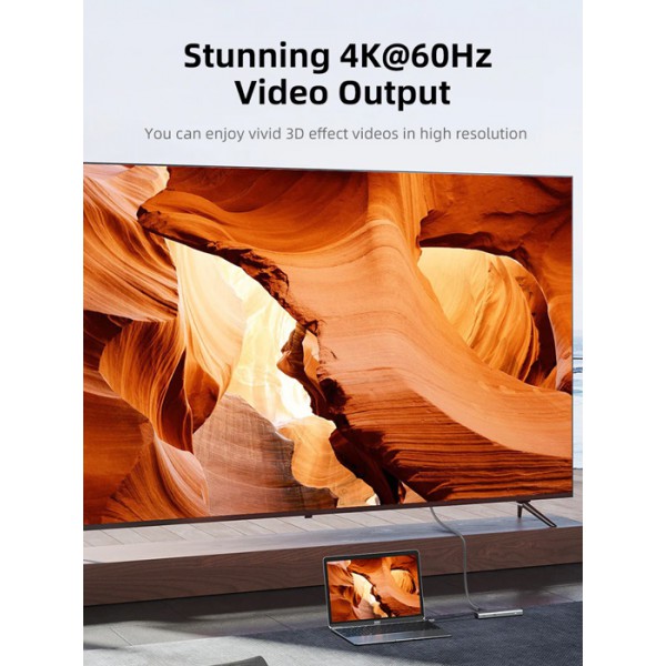 CABLETIME docking station CT-HUBP7-AG, 7 θυρών, USB-C, 100W, 4K, μαύρο CABLETIME docking station CT-HUBP7-AG, 7 θυρών, USB-C, 100W, 4K, μαύρο