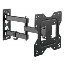 POWERTECH επιτοίχια βάση PT-1129 για τηλεόραση 23-43", full motion, 30kg