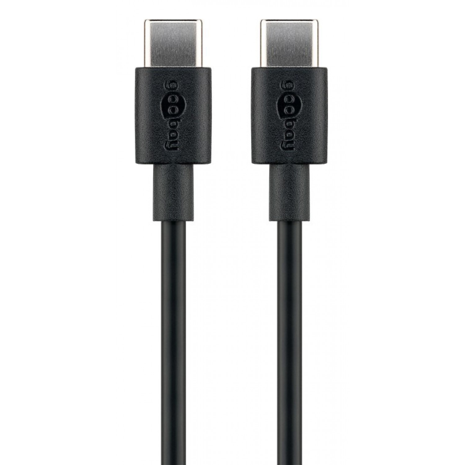 GOOBAY καλώδιο USB-C 66318, 60W, 480Mbps, 1m, μαύρο GOOBAY καλώδιο USB-C 66318, 60W, 480Mbps, 1m, μαύρο