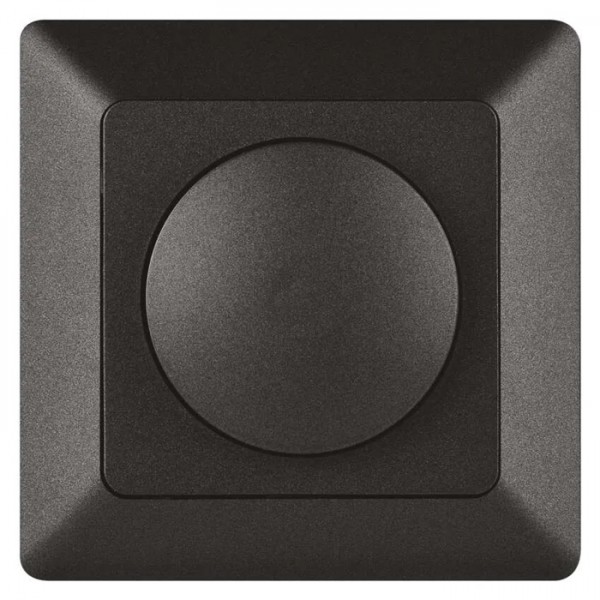 EMOS διακόπτης dimmer A6003.1, περιστροφικός, μαύρος EMOS διακόπτης dimmer A6003.1, περιστροφικός, μαύρος