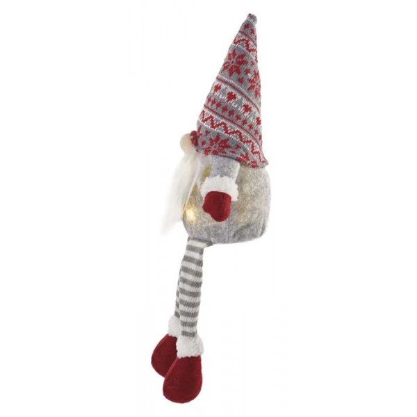 EMOS φωτιζόμενος χριστουγεννιάτικος νάνος DCFW03, 27cm, IP20