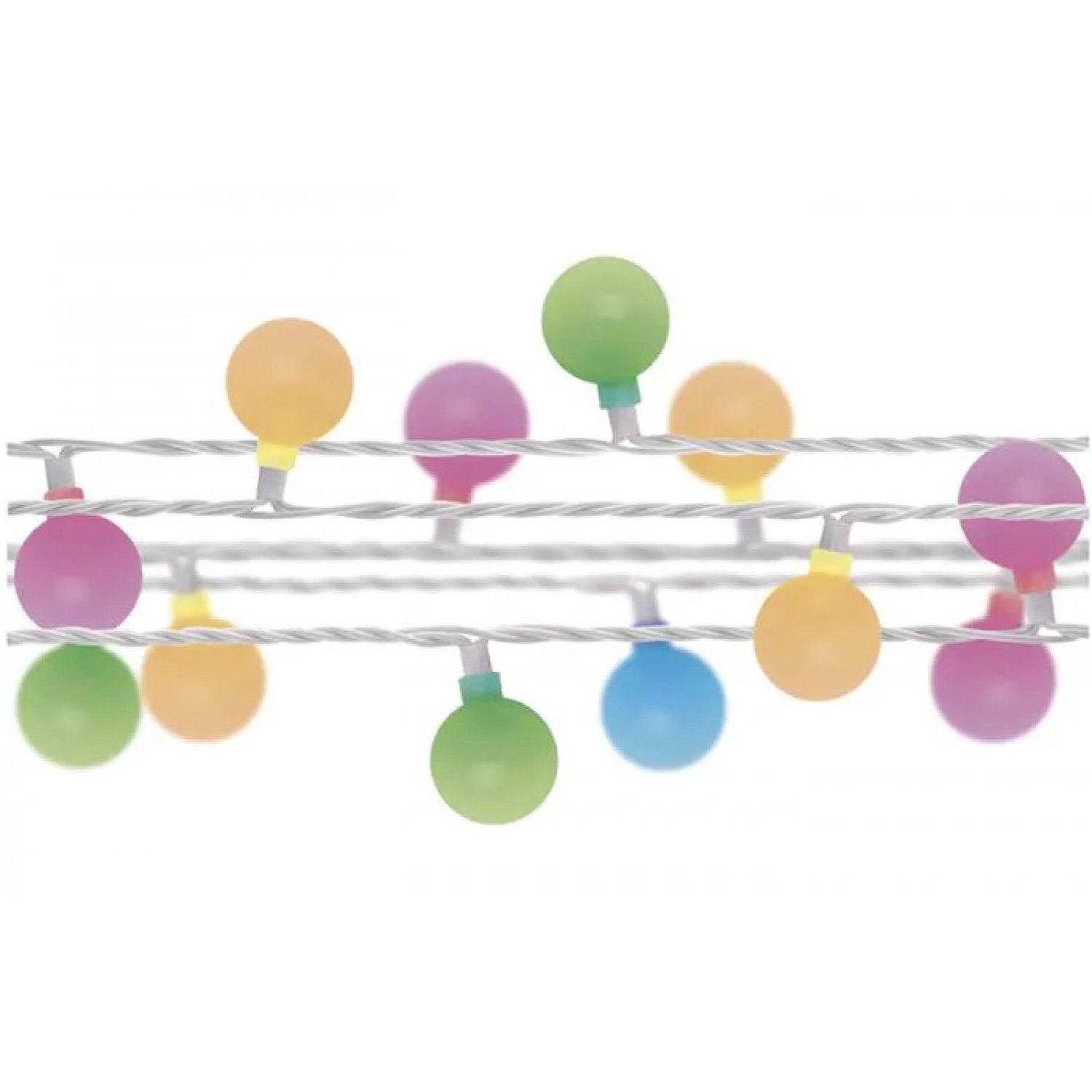 EMOS διακοσμητικά LED λαμπάκια D5AM01, 3.6W, 4m, πολύχρωμα, IP44