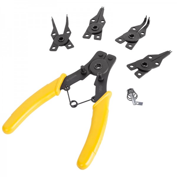 DELI ασφαλειοτσίμπιδο DL104506 με 4 κεφαλές, 150mm DELI ασφαλειοτσίμπιδο DL104506 με 4 κεφαλές, 150mm