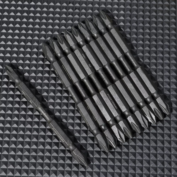 DELI μύτες κατσαβιδιού DL253202, PH2x100mm, 10τμχ DELI μύτες κατσαβιδιού DL253202, PH2x100mm, 10τμχ