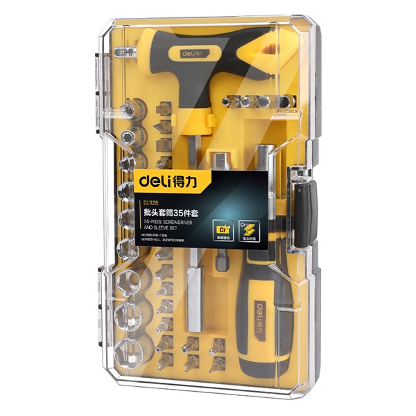 DELI σετ κατσαβίδια ακριβείας DL1129, 35τμχ DELI σετ κατσαβίδια ακριβείας DL1129, 35τμχ