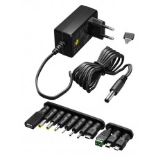 GOOBAY επιτοίχιος φορτιστής 64569, 3V-12V, 18W/1.5A, 12 tips