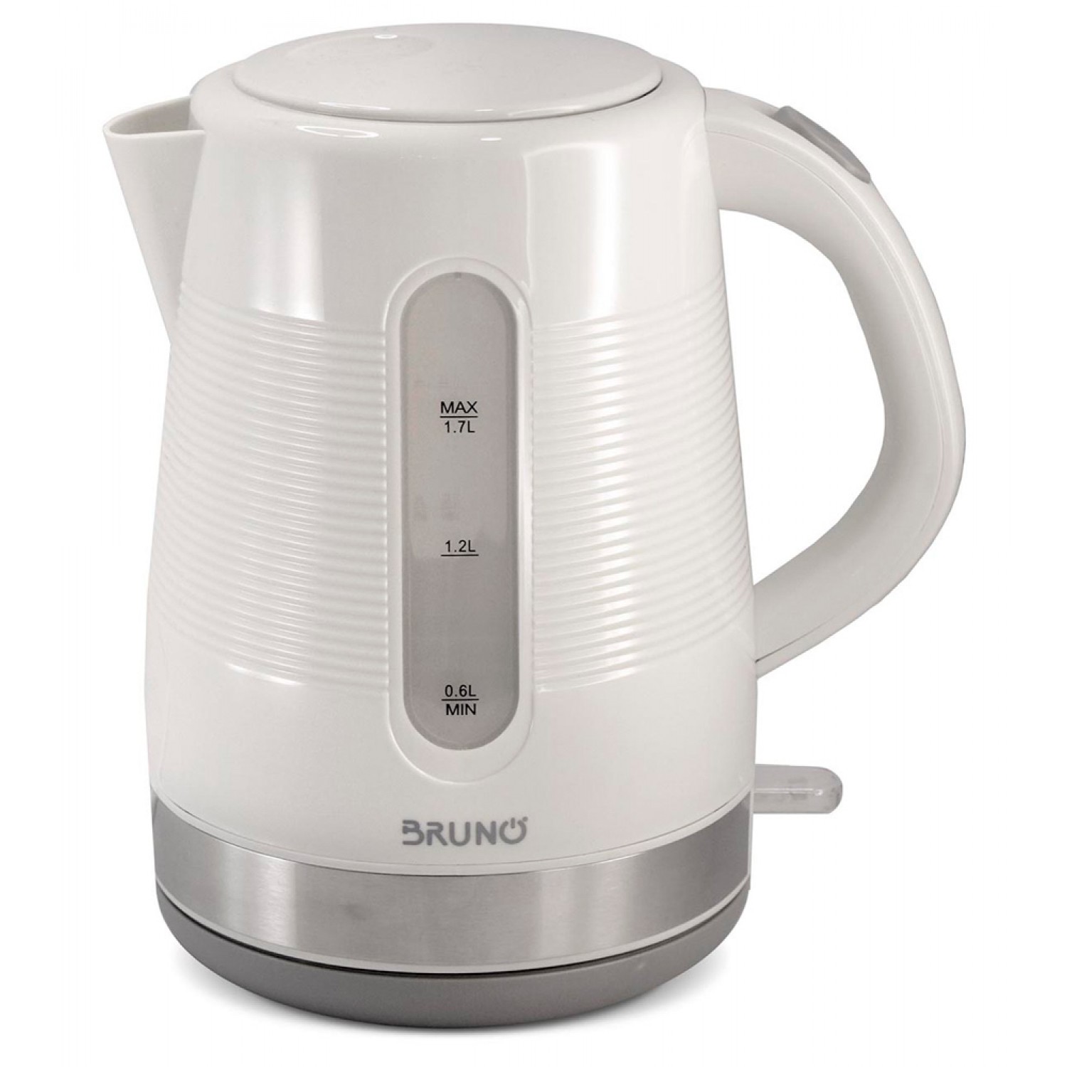 BRUNO βραστήρας νερού BRN-0142, 1.7L, 2200W, λευκό-γκρι BRUNO βραστήρας νερού BRN-0142, 1.7L, 2200W, λευκό-γκρι