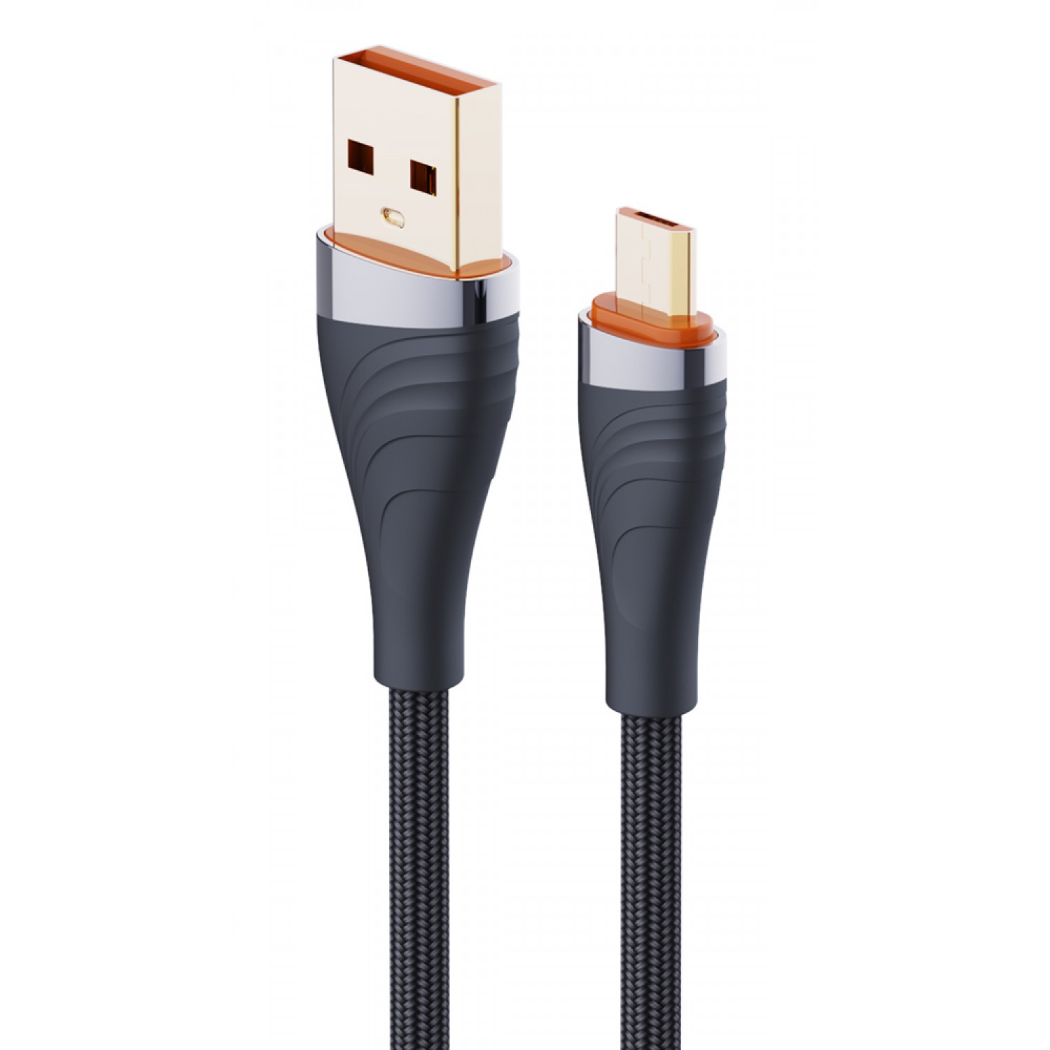 LDNIO καλώδιο micro USB σε USB LS691, 30W, 1m, γκρι LDNIO καλώδιο micro USB σε USB LS691, 30W, 1m, γκρι