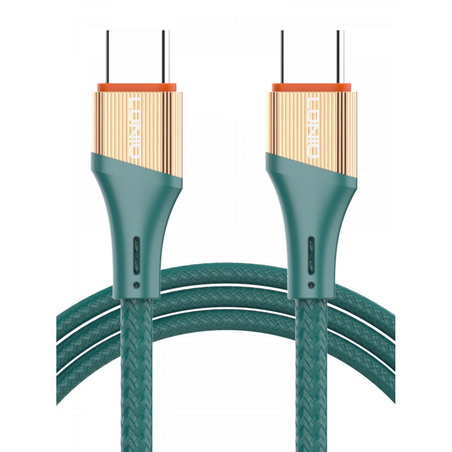LDNIO καλώδιο USB-C σε USB-C LC631C, 65W PD, 1m, πράσινο LDNIO καλώδιο USB-C σε USB-C LC631C, 65W PD, 1m, πράσινο