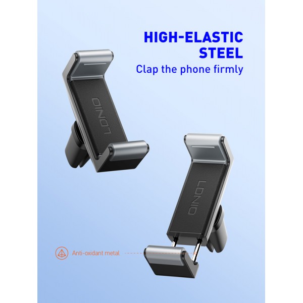 LDNIO βάση smartphone αυτοκινήτου MG04 για αεραγωγούς, μαύρη LDNIO βάση smartphone αυτοκινήτου MG04 για αεραγωγούς, μαύρη