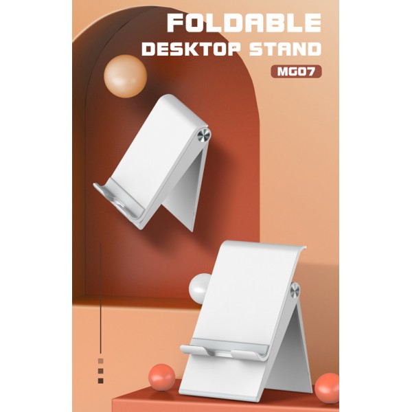 LDNIO βάση smartphone MG07, foldable, 4.7-7.2", λευκή LDNIO βάση smartphone MG07, foldable, 4.7-7.2", λευκή