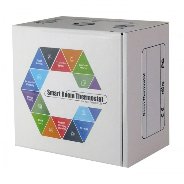 Smart θερμοστάτης χώρου BHT-009GBLW, πετρελαίου, Wi-Fi, μαύρος Smart θερμοστάτης χώρου BHT-009GBLW, πετρελαίου, Wi-Fi, μαύρος