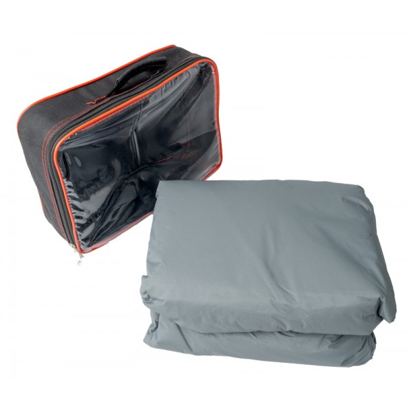 AMIO ημικουκούλα αυτοκινήτου 03570 με τσάντα, 265x130x68cm, γκρι