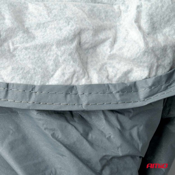 AMIO ημικουκούλα αυτοκινήτου 03570 με τσάντα, 265x130x68cm, γκρι