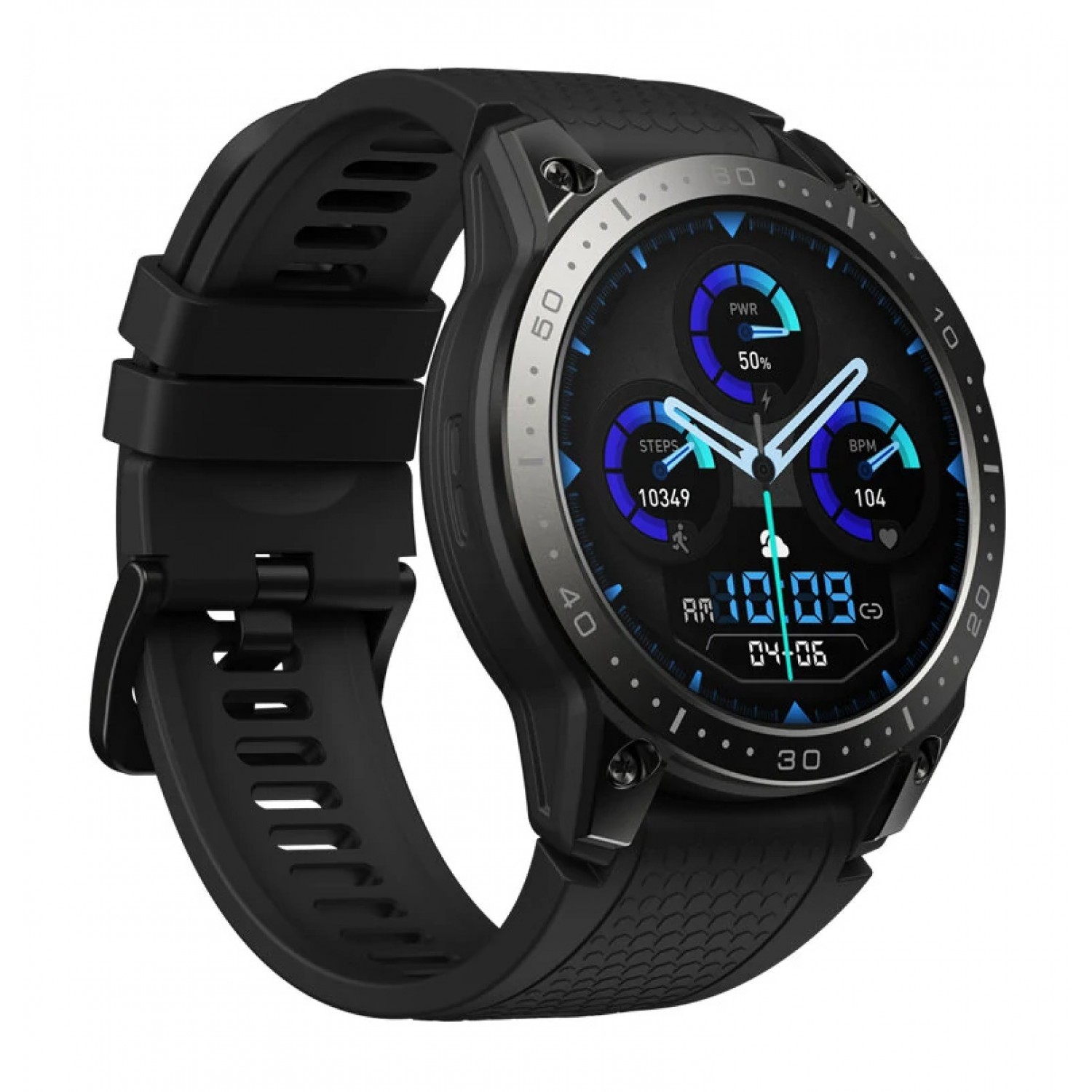 ZEBLAZE smartwatch Ares 3 Pro, heart rate, 1.43" AMOLED, IP68, μαύρο ZEBLAZE smartwatch Ares 3 Pro, heart rate, 1.43" AMOLED, IP68, μαύρο