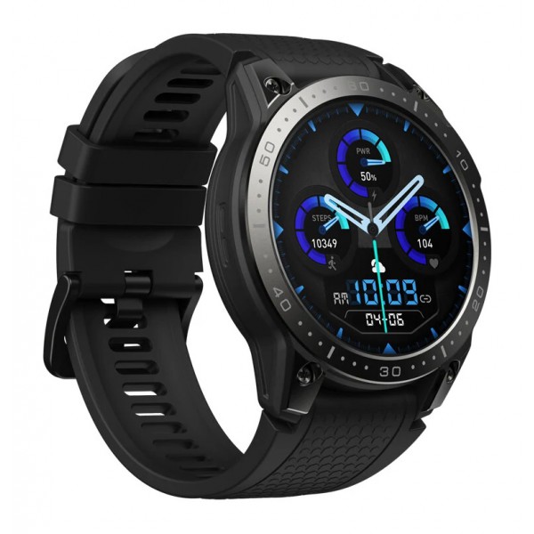 ZEBLAZE smartwatch Ares 3 Pro, heart rate, 1.43" AMOLED, IP68, μαύρο ZEBLAZE smartwatch Ares 3 Pro, heart rate, 1.43" AMOLED, IP68, μαύρο