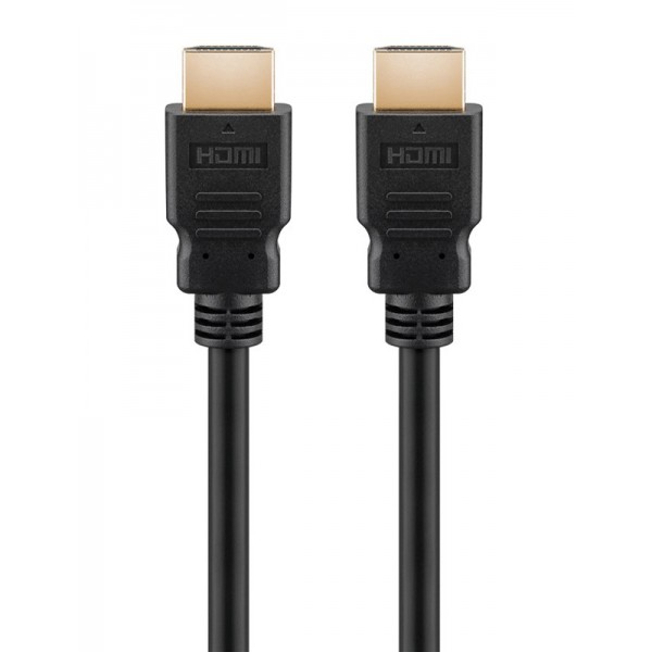 GOOBAY καλώδιο HDMI 2.0 60624 με Ethernet, 4K/60Hz, 18Gbit/s, 5m, μαύρο GOOBAY καλώδιο HDMI 2.0 60624 με Ethernet, 4K/60Hz, 18Gbit/s, 5m, μαύρο