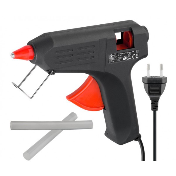 GOOBAY θερμικό πιστόλι σιλικόνης 59176, 20W, 11-12mm, μαύρο GOOBAY θερμικό πιστόλι σιλικόνης 59176, 20W, 11-12mm, μαύρο