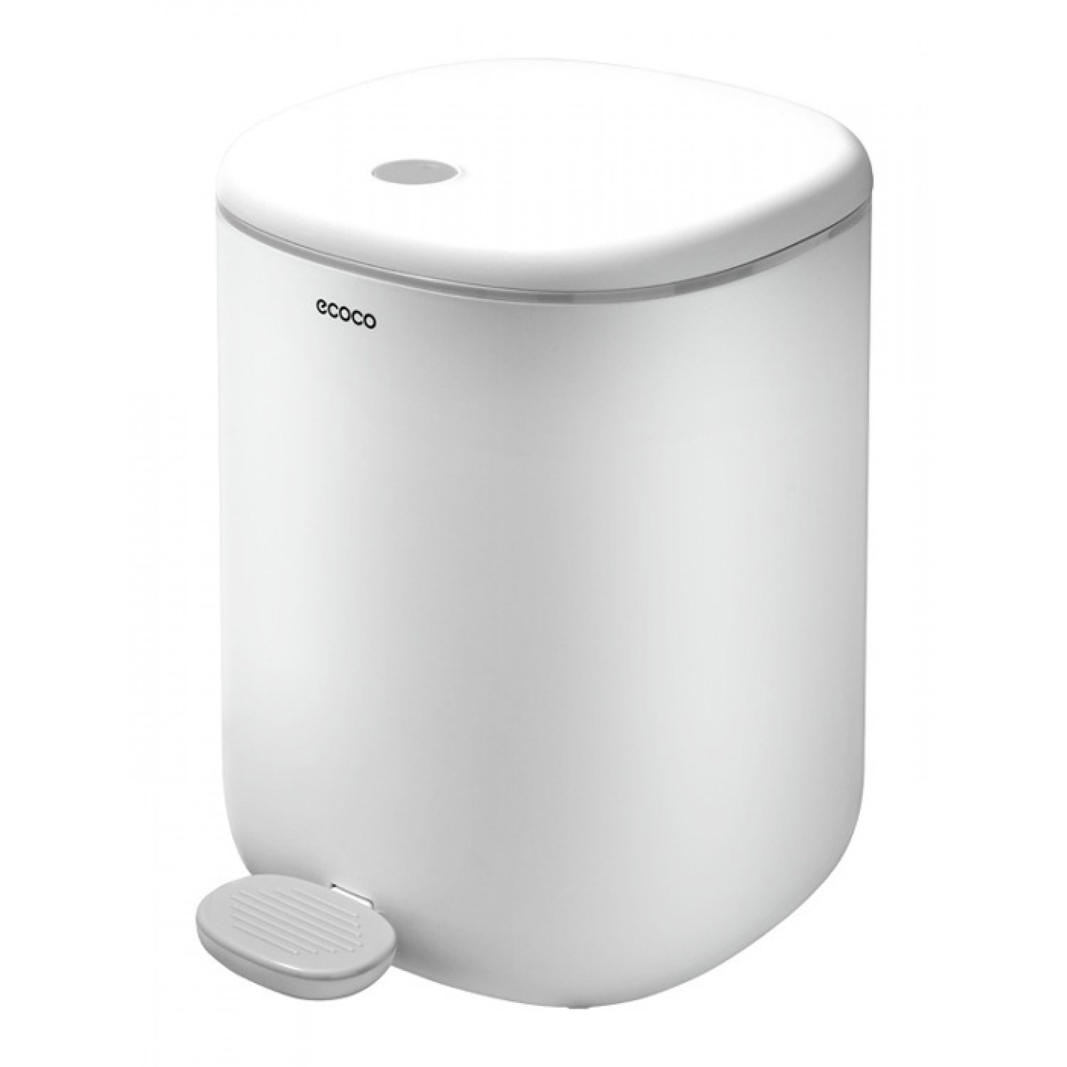 ECOCO κάδος απορριμμάτων E2228 με πεντάλ, 11lt, λευκός ECOCO κάδος απορριμμάτων E2228 με πεντάλ, 11lt, λευκός