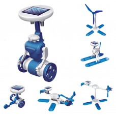 Κιτ κατασκευής ηλιακού οχήματος/ρομπότ AG211D, 6 σε 1