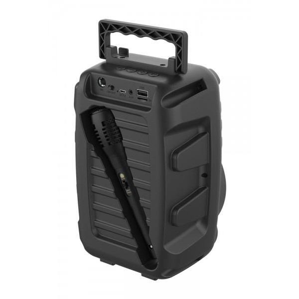 CELEBRAT φορητό ηχείο OS-07 με μικρόφωνο, 5W, 1200mAh, Bluetooth, μαύρο CELEBRAT φορητό ηχείο OS-07 με μικρόφωνο, 5W, 1200mAh, Bluetooth, μαύρο