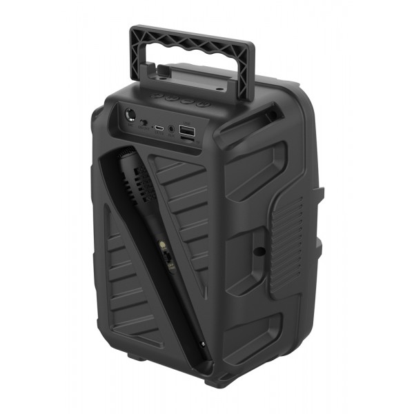 CELEBRAT φορητό ηχείο OS-06 με μικρόφωνο, 5W, 1200mAh, Bluetooth, μαύρο CELEBRAT φορητό ηχείο OS-06 με μικρόφωνο, 5W, 1200mAh, Bluetooth, μαύρο