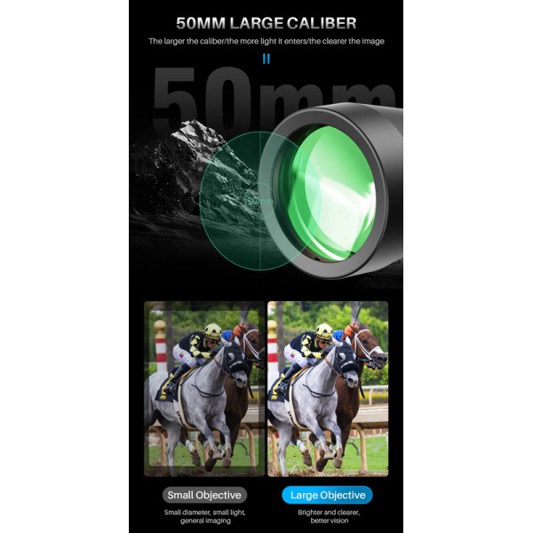 APEXEL κιάλια APS-PB10-30X50, 10x-30x zoom, Φ 50mm, μαύρα APEXEL κιάλια APS-PB10-30X50, 10x-30x zoom, Φ 50mm, μαύρα