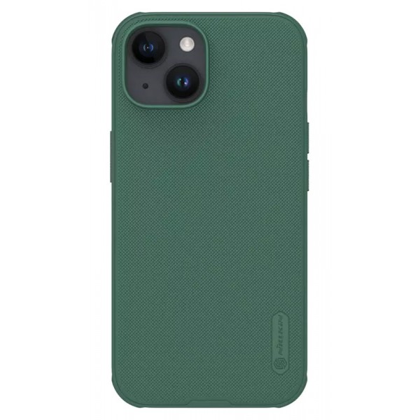 NILLKIN θήκη Super Frosted Shield Pro για iPhone 15, πράσινη NILLKIN θήκη Super Frosted Shield Pro για iPhone 15, πράσινη