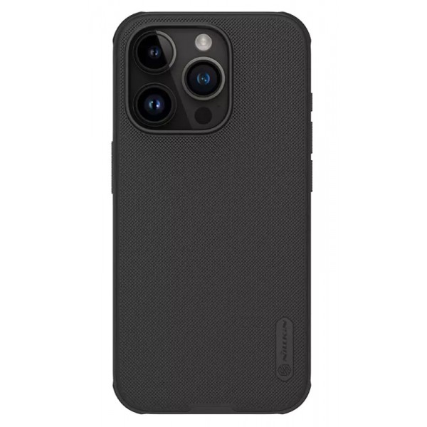 NILLKIN θήκη Super Frosted Shield Pro για iPhone 15 Pro, μαύρη NILLKIN θήκη Super Frosted Shield Pro για iPhone 15 Pro, μαύρη