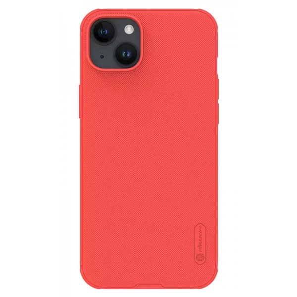 NILLKIN θήκη Super Frosted Shield Pro για iPhone 15 Plus, κόκκινη NILLKIN θήκη Super Frosted Shield Pro για iPhone 15 Plus, κόκκινη