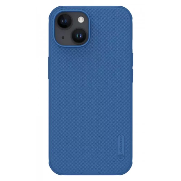 NILLKIN θήκη Super Frosted Shield Pro Magnetic για iPhone 15, μπλε NILLKIN θήκη Super Frosted Shield Pro Magnetic για iPhone 15, μπλε