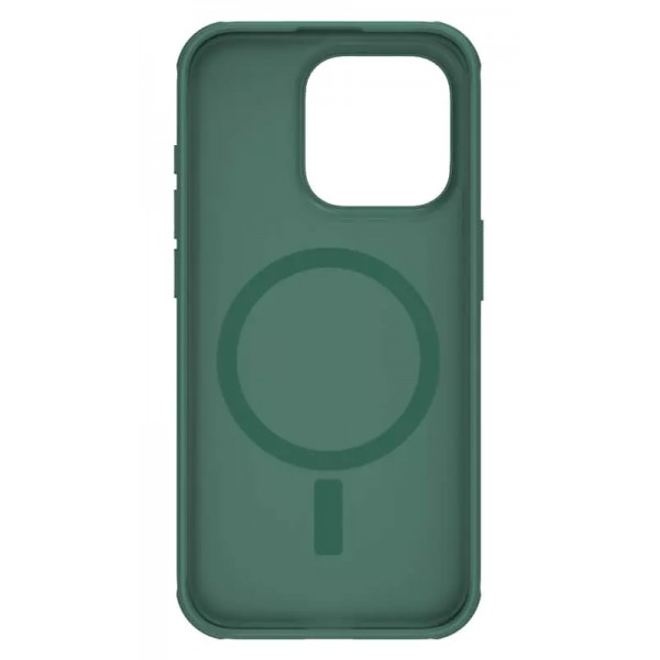 NILLKIN θήκη Super Frosted Shield Pro Magnetic, iPhone 15 Pro, πράσινη NILLKIN θήκη Super Frosted Shield Pro Magnetic, iPhone 15 Pro, πράσινη