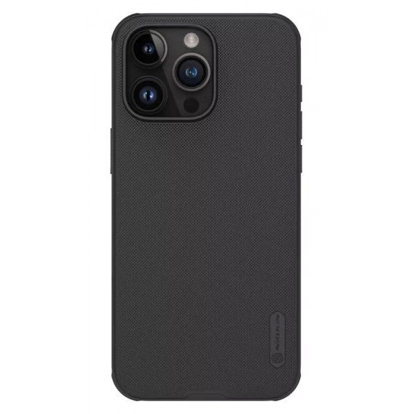 NILLKIN θήκη Super Frosted Shield Pro Magnetic, iPhone 15 Pro Max, μαύρη NILLKIN θήκη Super Frosted Shield Pro Magnetic, iPhone 15 Pro Max, μαύρη