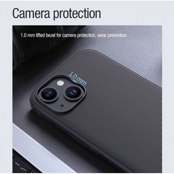 NILLKIN θήκη Super Frosted Shield Pro Magnetic για iPhone 15 Plus, μαύρη NILLKIN θήκη Super Frosted Shield Pro Magnetic για iPhone 15 Plus, μαύρη