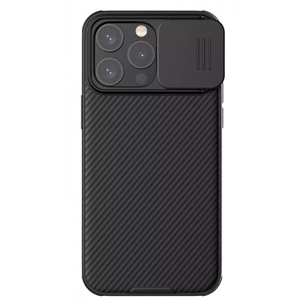 NILLKIN θήκη CamShield Pro για iPhone 15 Pro, μαύρη NILLKIN θήκη CamShield Pro για iPhone 15 Pro, μαύρη
