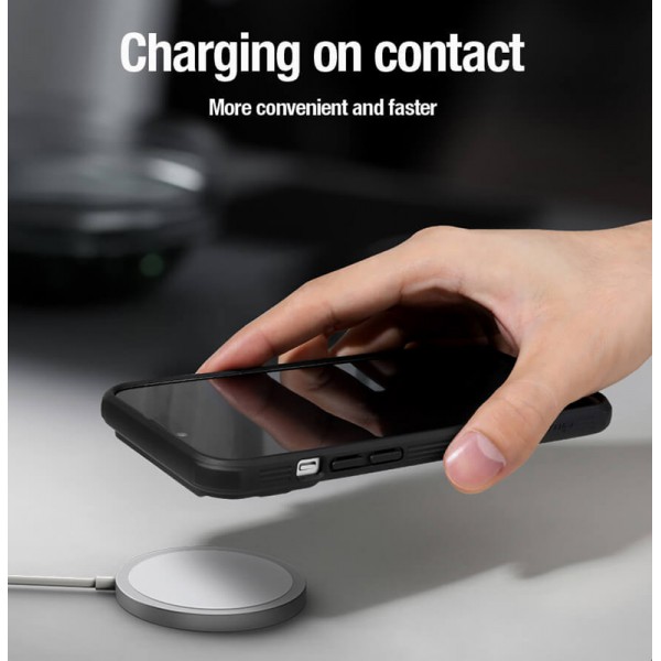 NILLKIN θήκη CamShield Pro Magnetic για iPhone 15 Pro Max, μπλε NILLKIN θήκη CamShield Pro Magnetic για iPhone 15 Pro Max, μπλε