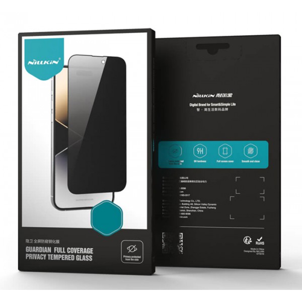 NILLKIN tempered glass Guardian Full Coverage 2.5D για iPhone 15 Pro NILLKIN tempered glass Guardian Full Coverage 2.5D για iPhone 15 Pro