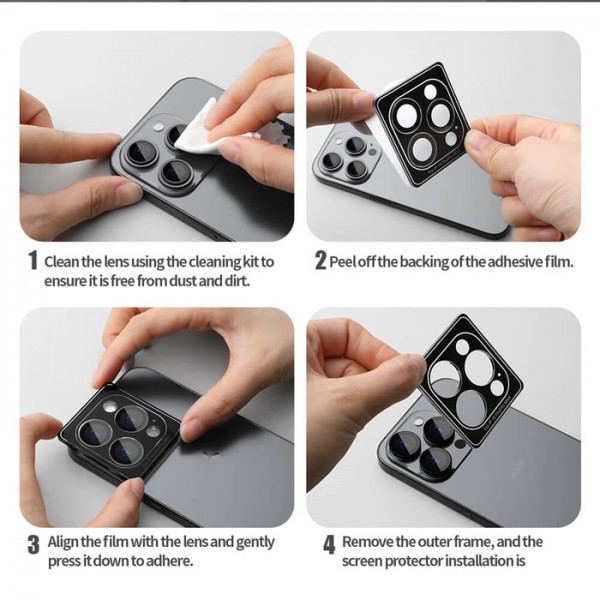 NILLKIN tempered glass CLRFilm κάμερας για iPhone 15/15 Plus NILLKIN tempered glass CLRFilm κάμερας για iPhone 15/15 Plus