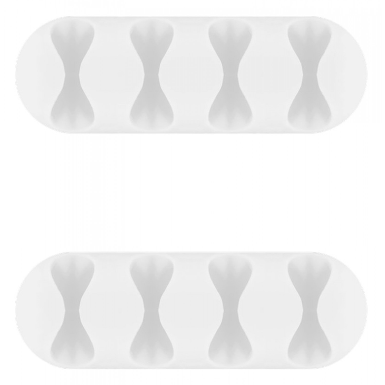 GOOBAY οργανωτές καλωδίων σιλικόνης 70400, 4 θέσεων, Φ6.2mm, λευκό, 2τμχ GOOBAY οργανωτές καλωδίων σιλικόνης 70400, 4 θέσεων, Φ6.2mm, λευκό, 2τμχ