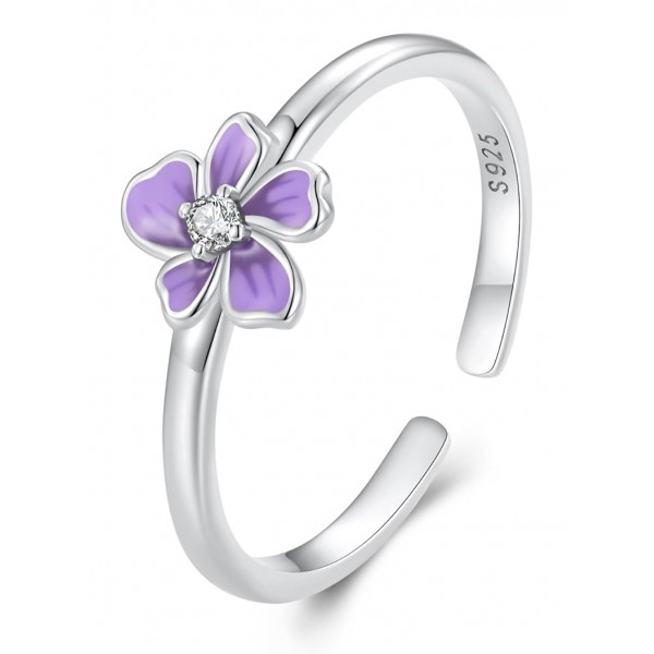 BAMOER δαχτυλίδι SCR976-E, κυβική ζιρκόνια, ανοιγόμενο, ασήμι 925, ασημί BAMOER δαχτυλίδι SCR976-E, κυβική ζιρκόνια, ανοιγόμενο, ασήμι 925, ασημί