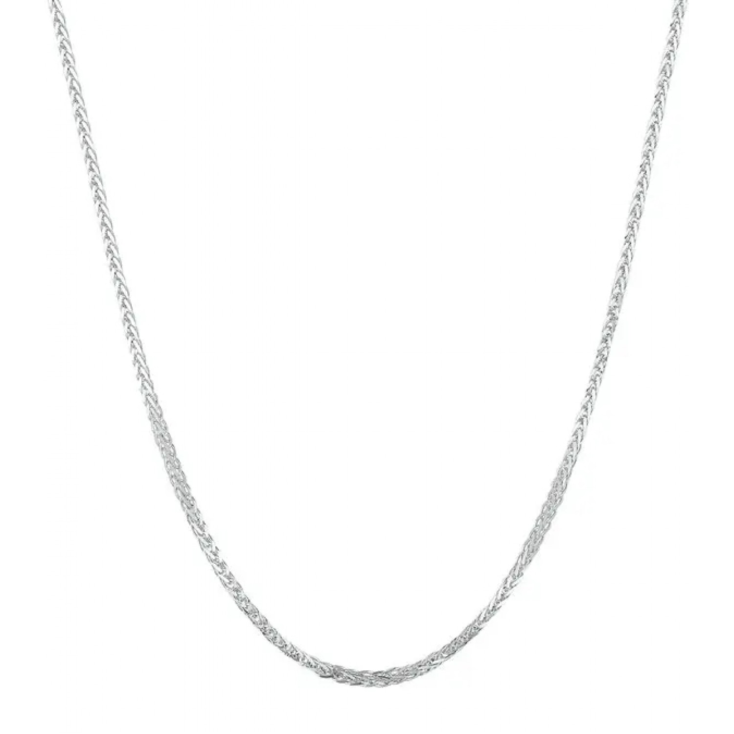 BAMOER αλυσίδα λαιμού Charm SCA019, 45cm, ασήμι 925, ασημί BAMOER αλυσίδα λαιμού Charm SCA019, 45cm, ασήμι 925, ασημί